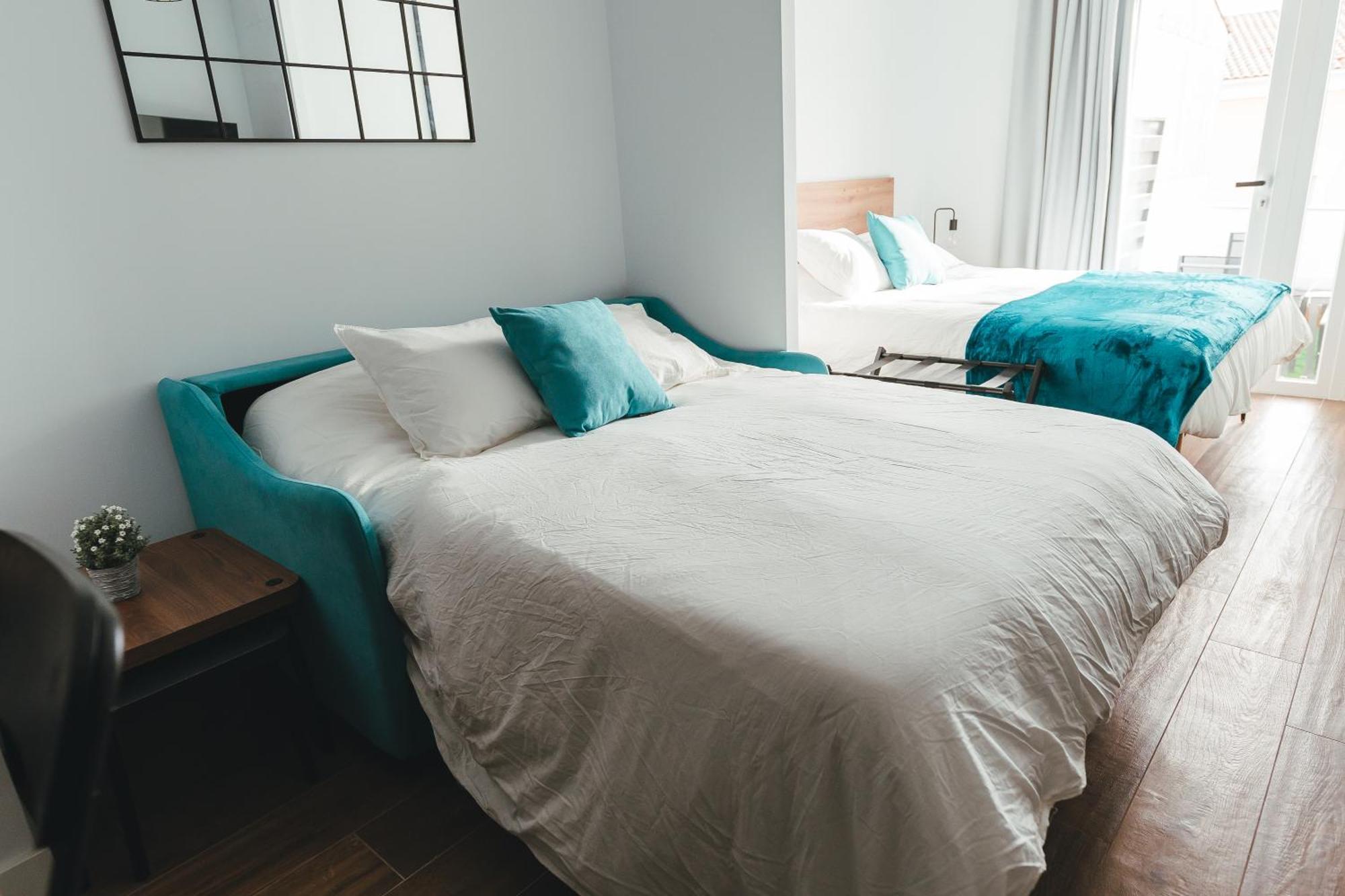 Macarena Suites Caceres Bagian luar foto